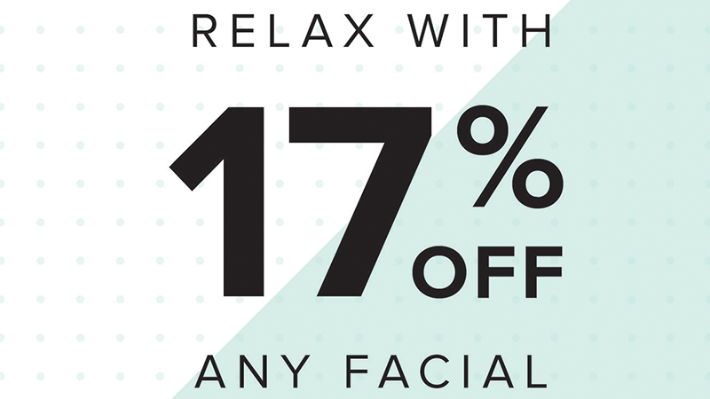 April Facial Special: Celebrate Your Skin & The End of Tax Season!